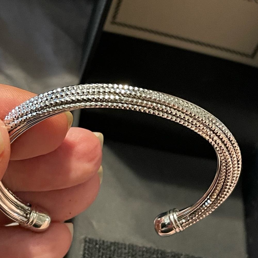 Nib Silver Plated Adjustable Bracelet - image 6